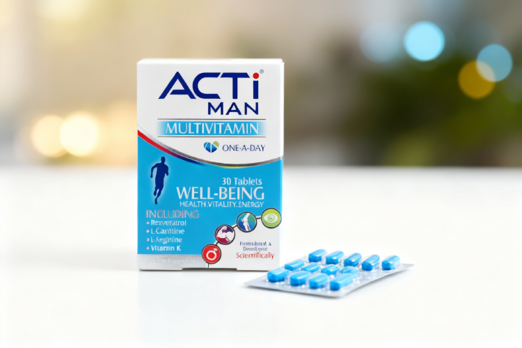 قرص اکتی من ابیان دارو برای افزایش انرژی و سلامت آقایان